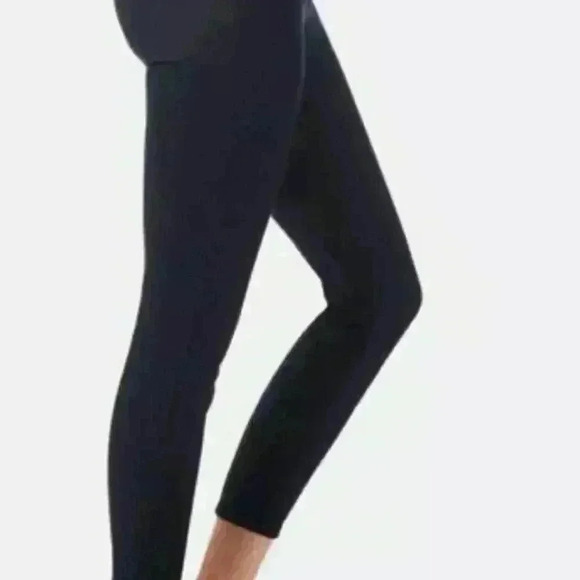 Aeropostale Bree High-Rise Cropped Jeggings, Size Large, Dark Wash - Picture 2 of 16